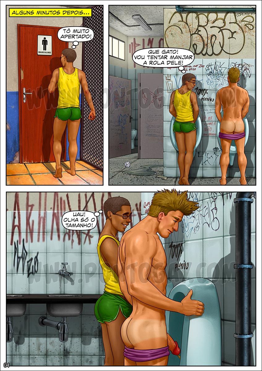 Irmãos Cafuçus - Surpresa no banheiro público