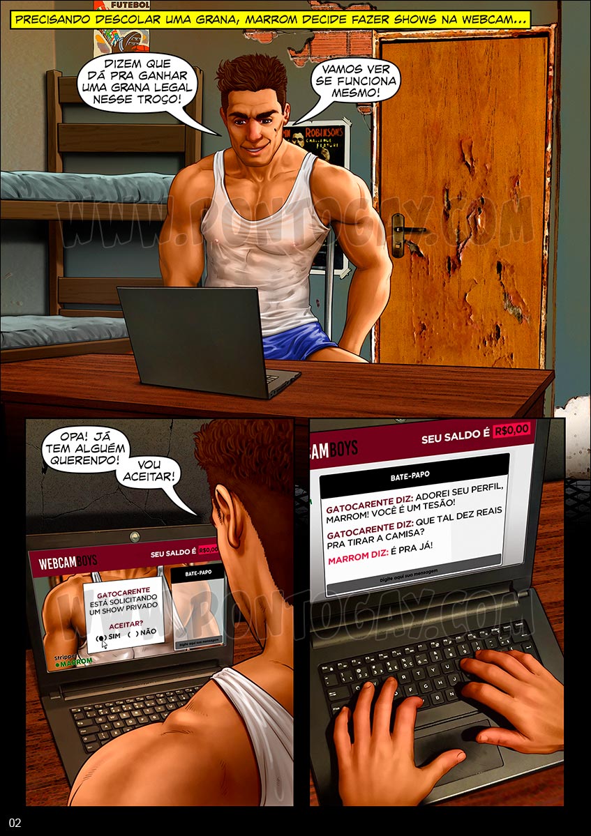 Irmãos Cafuçus - Show proibido na webcam