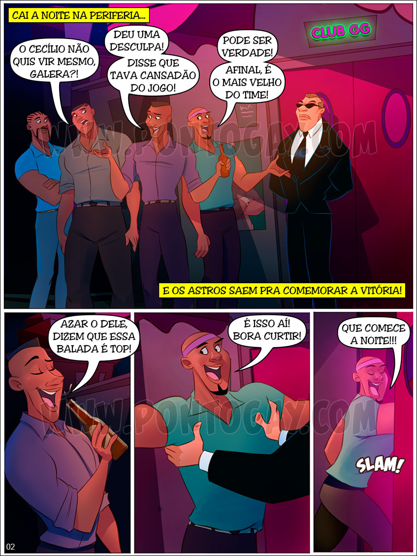 Astros do Basquete - Comemorando a vitória