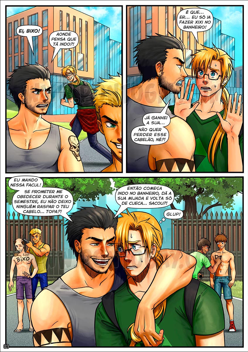 Novinhos Nota Dez! - Dia de trote na Universidade