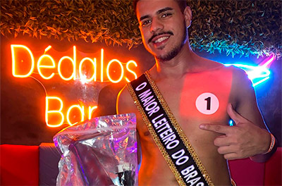 Motorista de Uber gay é eleito maior leiteiro