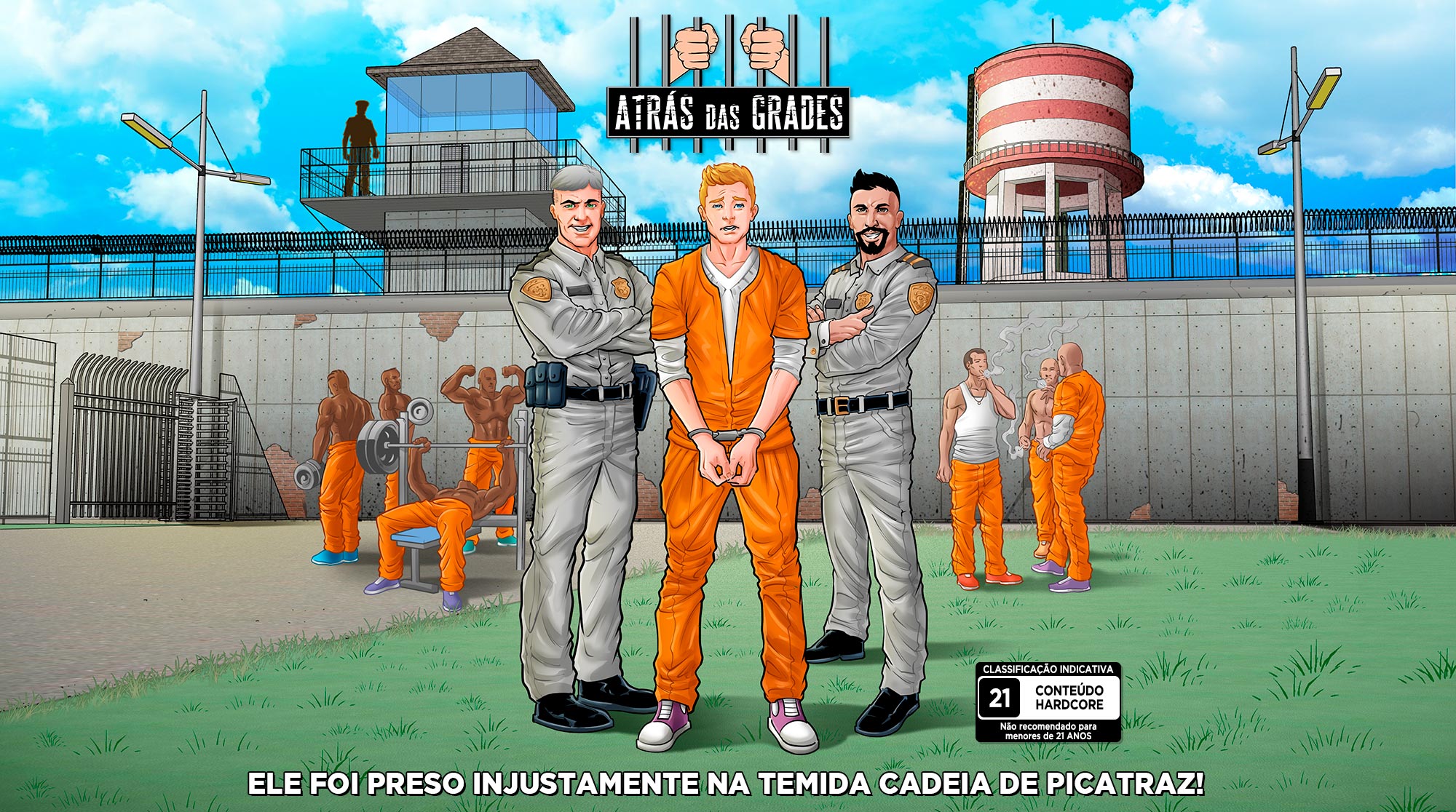 Atrás das Grades - header 