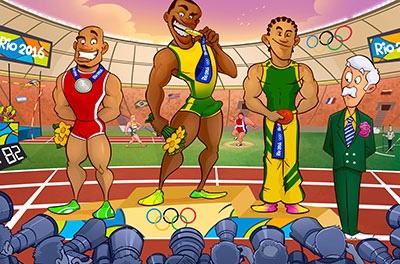 O segredo do velocista olímpico