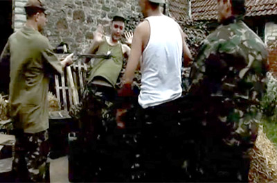 Prisioneiros de guerra violentados